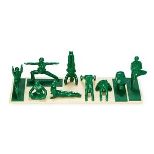 Yoga Joes – Green Army Men Doing Yoga – Brand New in Box